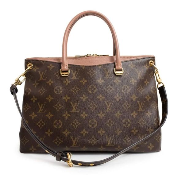 Louis Vuitton Handbags - Louis Vuitton Monogram Bois de Rose Brown Pallas Shoulder Bag